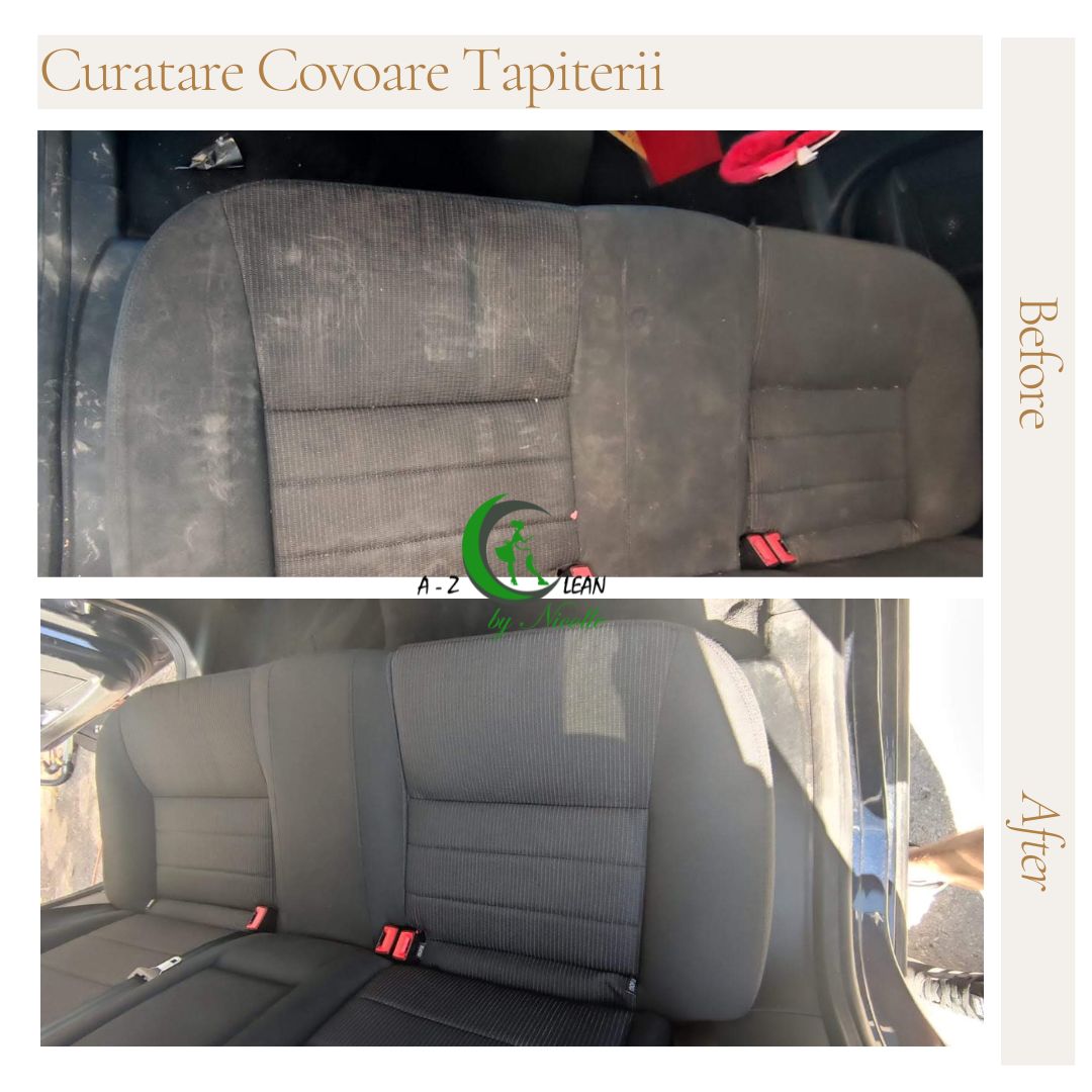 Tapițerie auto - Rezultate vizibile